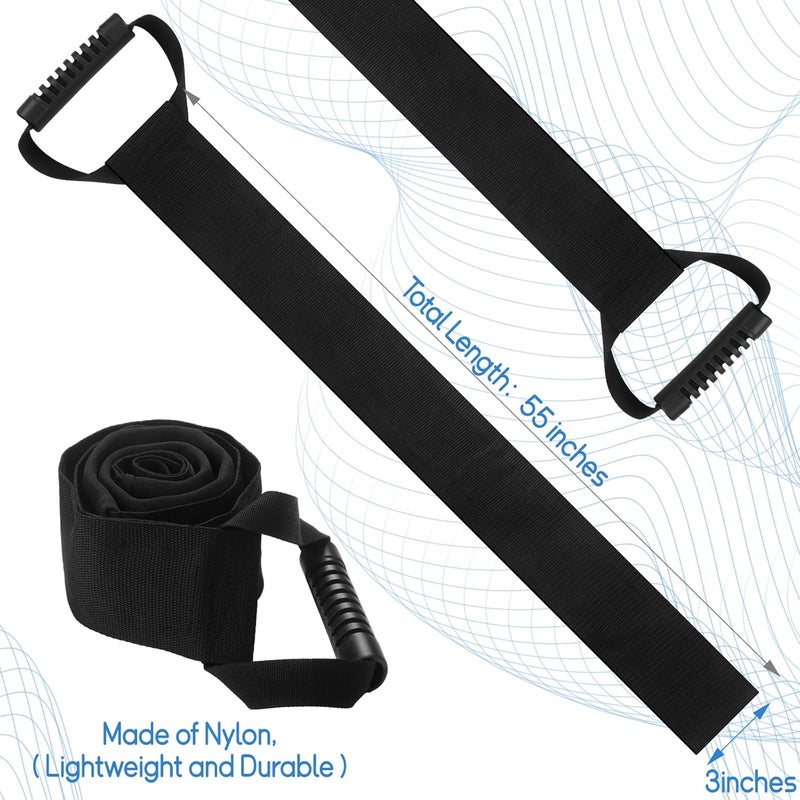 Maiteenly Replacement Padded Kneeboard Strap Boating Shock Water Strap for Sport Kneeboard Strap Replacement for Waterboarding Kneeling Boarding Knee Surfing - Image 2